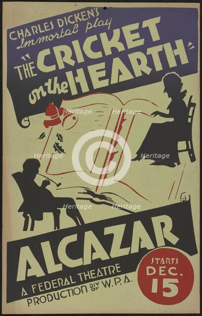 The Cricket on the Hearth, San Francisco, 1937. Creator: Unknown.