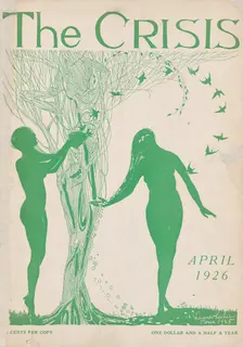 The Crisis: a record of the darker races, April 1926 [Cover], 1926-04. Creator: Laura Wheeler Waring