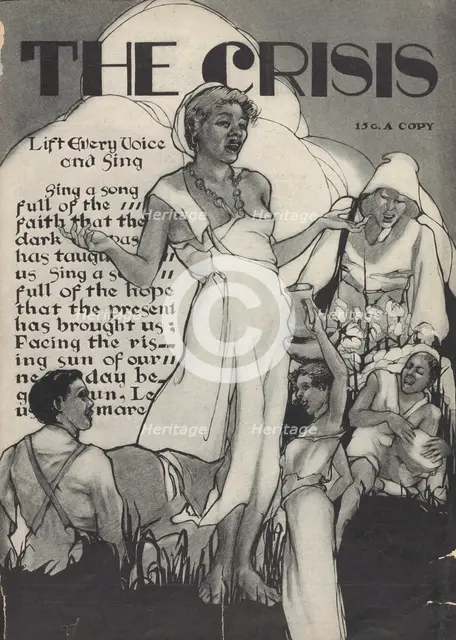The Crisis, cover, 1927-11. Creator: Unknown.