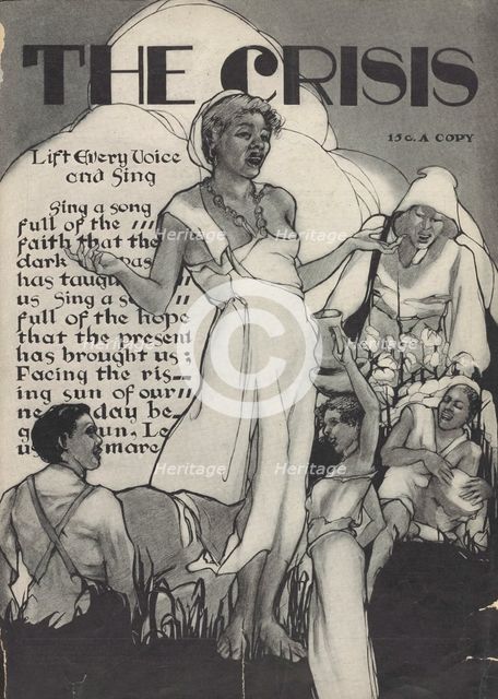 The Crisis, cover, 1927-11. Creator: Unknown.