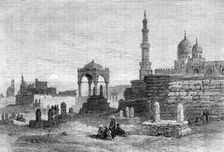 The Crisis in Egypt: Tombs of the Caliphs, Cairo, 1881. Creator: Unknown