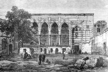 The Crisis in Egypt: Court of the Cadi, Cairo, 1881. Creator: Unknown