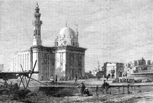 The Crisis in Egypt: Mosque of Sultan Hassan, Cairo, 1881. Creator: Unknown