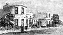 The Crisis in Ireland: residence of the Chief Secretary in Phoenix Park, Dublin, 1881. Creator: Unknown