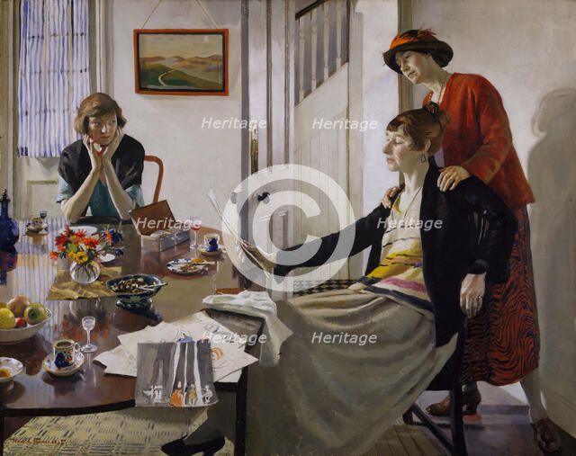 The Critics, 1922 Creator: Harold C. Harvey.