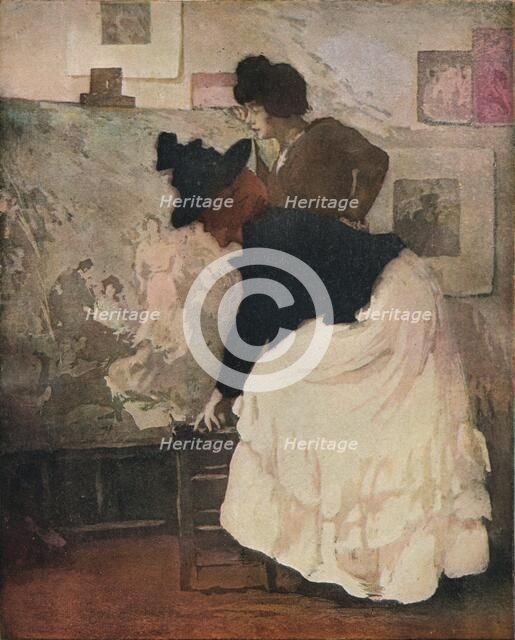 'The Critics', c1902. Artist: Manuel Robbe.