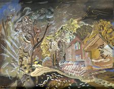 The Croft House, Bradford on Tone, Taunton, Somerset, 1946. Creator: Frances Hodgkins