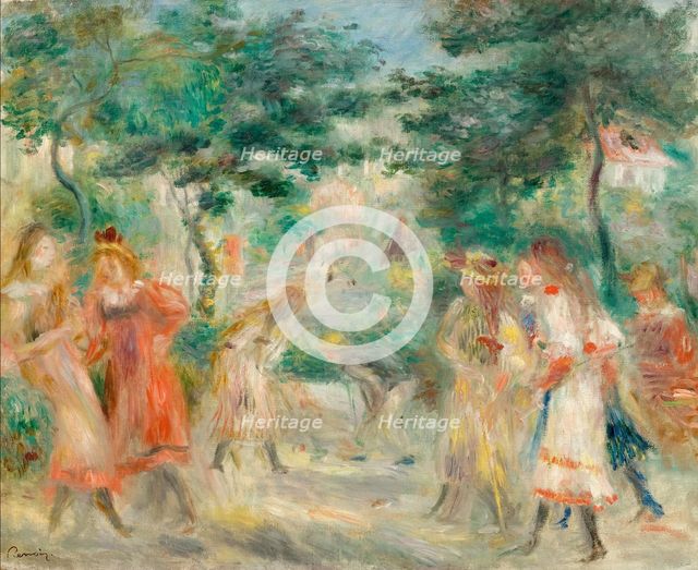 The Croquet Party (Girls in the Garden of Montmartre), c. 1895.