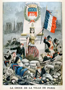 The Cross of the city of Paris, 1901