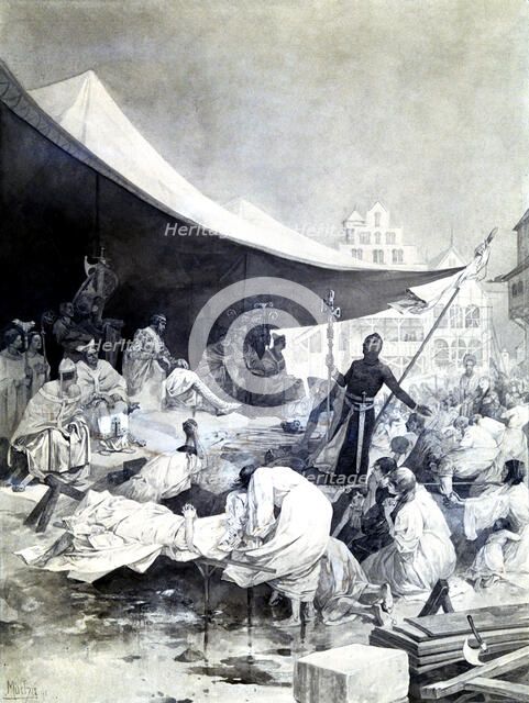 'The Cross', c1900-1939. Artist: Alphonse Mucha