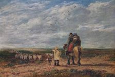 The Cross Road 1850. Artist: David Cox the elder