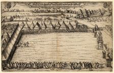 The Crossbow Archers in Munich, 1599. Artist: Mair, Alexander (1559-1617)