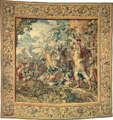 The Crossing of the Granicus, from The Story of Alexander the Great, Holland, 1619. Creator: Unknown
