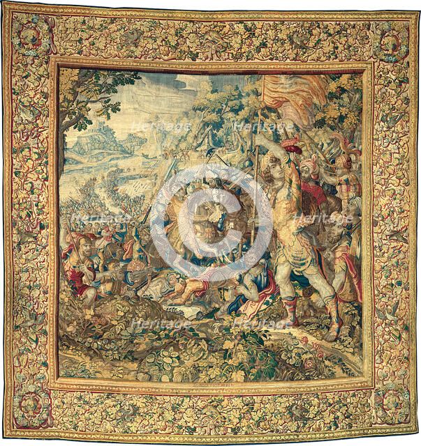 The Crossing of the Granicus, from The Story of Alexander the Great, Holland, 1619. Creator: Unknown.