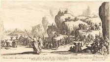 The Crossing of the Red Sea, 1629. Creator: Jacques Callot
