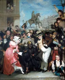 The Crowd 1847. Creator: Robert William Buss