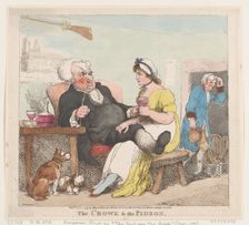 The Crowe & The Pigeon, October 1, 1799., October 1, 1799. Creator: Thomas Rowlandson