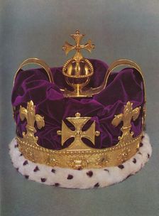 The crown made for the Prince of Wales in 1729 1953
