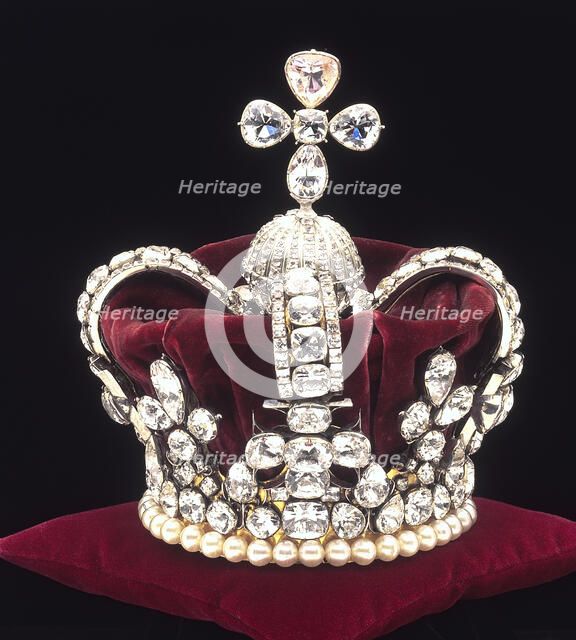 The crown of Mary of Modena, c1685. Artist: Unknown