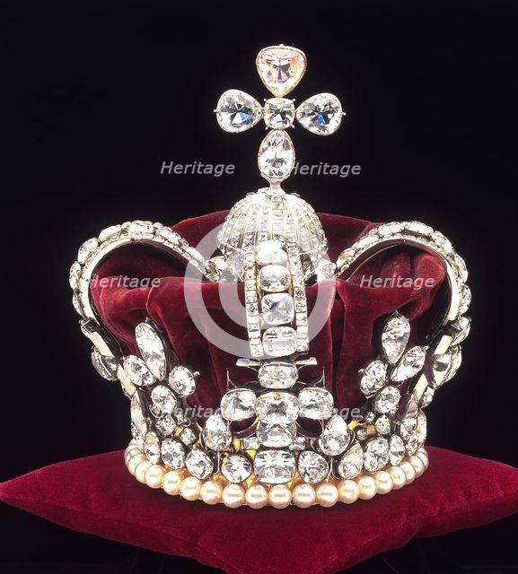 The crown of Mary of Modena, c1685. Creator: Unknown.