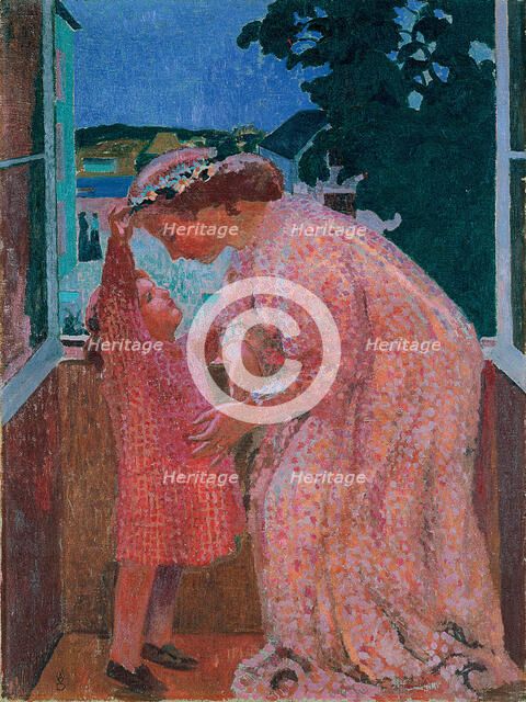 The Crown of Daisies, c. 1906. Artist: Denis, Maurice (1870-1943)