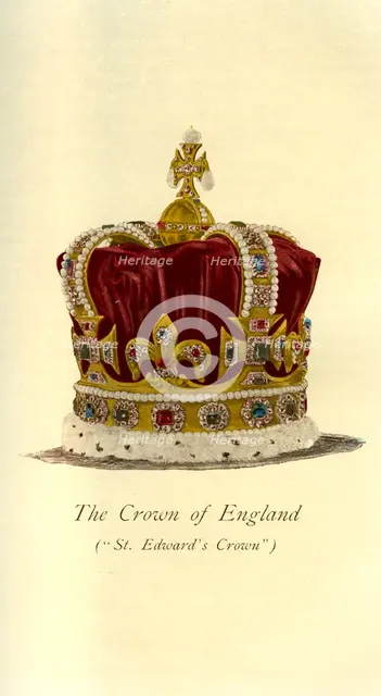 The Crown of England, 1901. Artist: Unknown