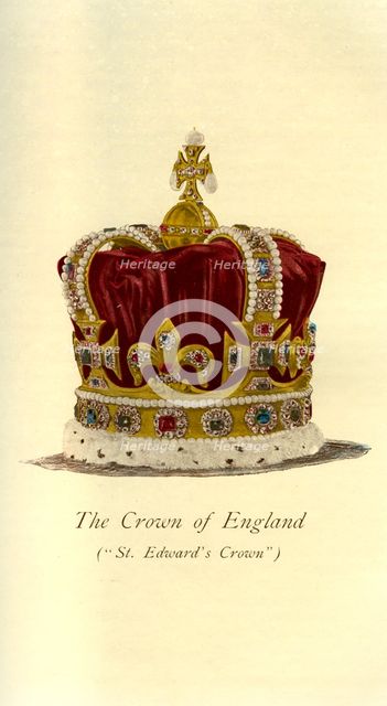 The Crown of England, 1901. Artist: Unknown