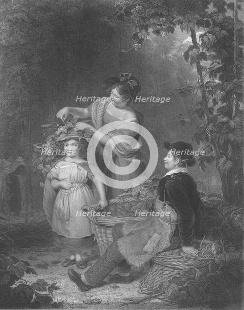 'The Crown of Hops', 1843-1850. Artist: Herbert Bourne.
