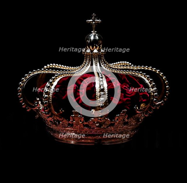 The Crown of João VI (Portuguese Royal Crown), 1817. Creator: Historic Object.