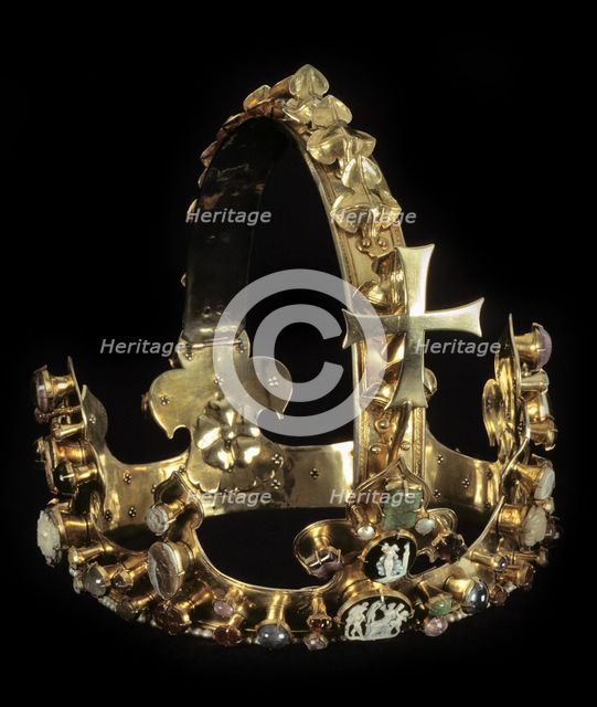 The crown of King Charles IV., before 1349.
