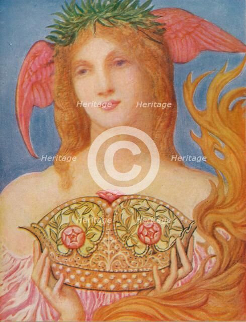 'The Crown of Peace', c1882, (1914). Artist: Sir William Blake Richmond.