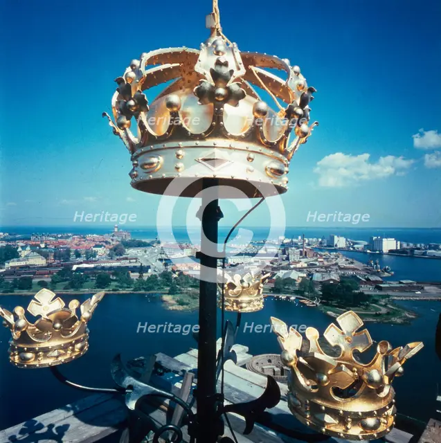 The Crown at Kalmar Castle, Kalmar, Sweden, 1972.
 Creator: Unknown.