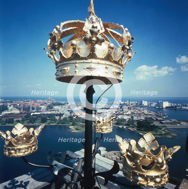 The Crown at Kalmar Castle, Kalmar, Sweden, 1972.
 Creator: Unknown.