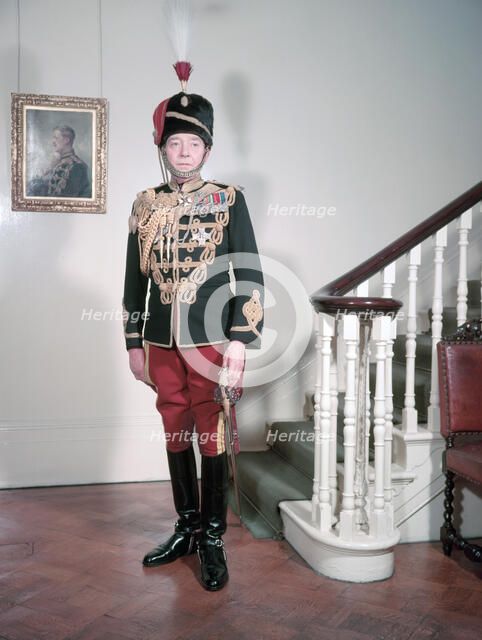 The Crown Equerry, Sir Dermot Kavanagh in the uniform of a Colonel of the 11th Hussars, 1952. Creator: Arthur Charles Kirby Ware.