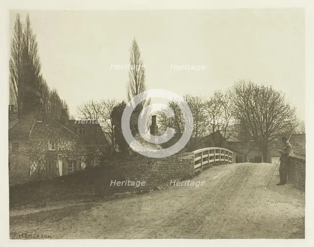 The Crown Inn, Borxbourne, 1880s. Creator: Peter Henry Emerson.