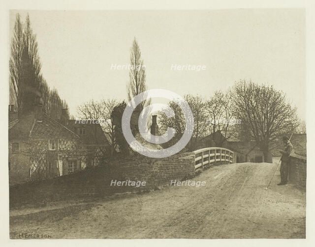 The Crown Inn, Borxbourne, 1880s. Creator: Peter Henry Emerson.