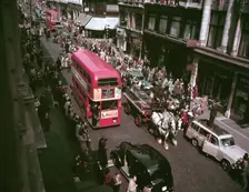 The Crown Jewels being paraded through the streets, London, 1953. Creator: Arthur Charles Kirby Ware