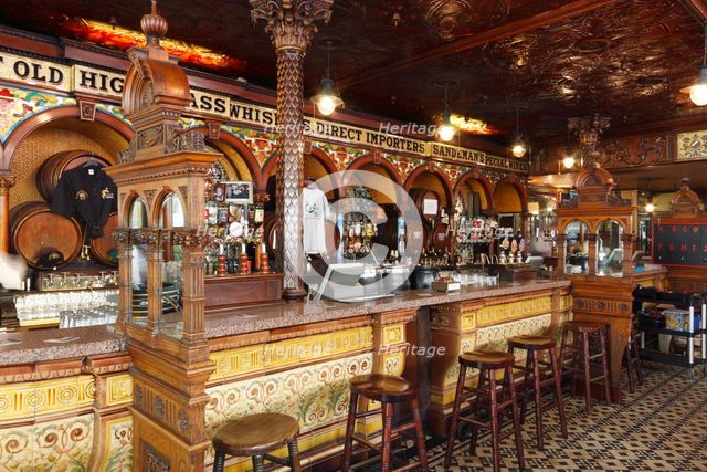 The Crown Liquor Saloon, Belfast, Northern Ireland, 2010. Creator: Peter Thompson.