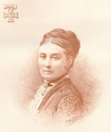 The Crown Princess of the German Empire and of Prussia, 1884. Artist: Rudolf Blind