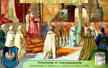 The Crowning of Catherine II, Empress of Russia in 1762, (c1900)
