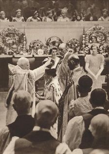 The crowning of Queen Elizabeth, wife of King George VI 1937. Creator: Unknown