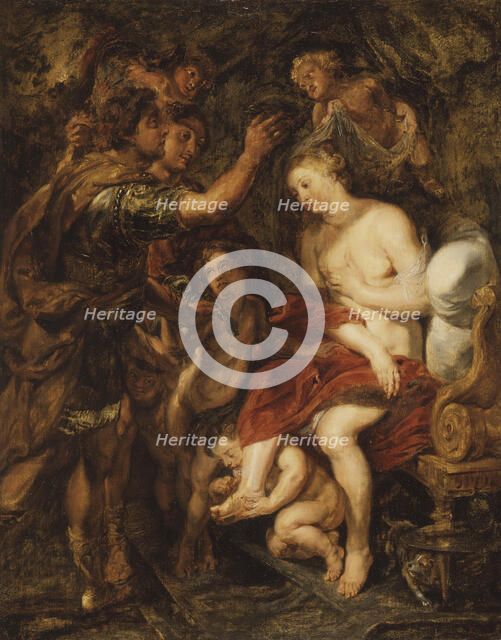 The Crowning of Roxana, 17th century. Creator: Peter Paul Rubens.