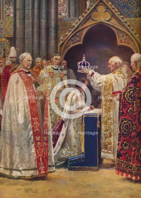 'The Crowning of the Queen Consort', 1937. Creator: Unknown.