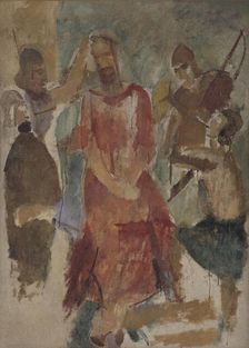 The Crowning with Thorns, 1920-1921. Creator: Karl Isakson