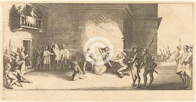 The Crowning with Thorns, c. 1618. Creator: Jacques Callot.