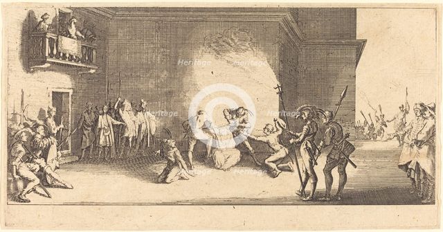 The Crowning with Thorns, c. 1618. Creator: Jacques Callot.