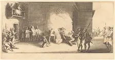 The Crowning with Thorns, c. 1618. Creator: Jacques Callot