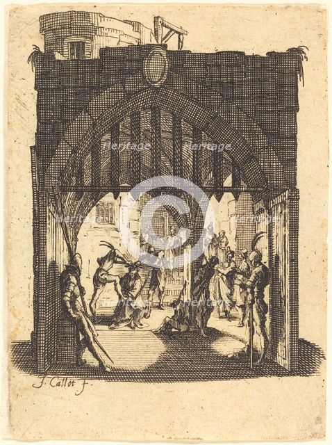 The Crowning with Thorns, c. 1624/1625. Creator: Jacques Callot.