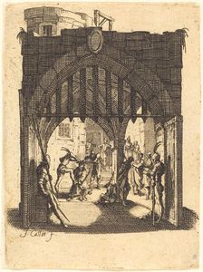 The Crowning with Thorns, c. 1624/1625. Creator: Jacques Callot