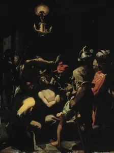 The crowning with thorns. Creator: Workshop of Aert Mytens
